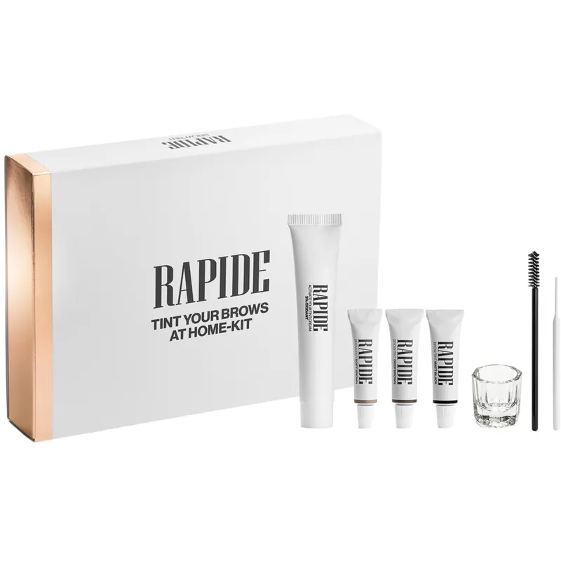 Ilmainen Palautus Brow Tint Kit, Soft Brown, Deep Brown & Matt Black