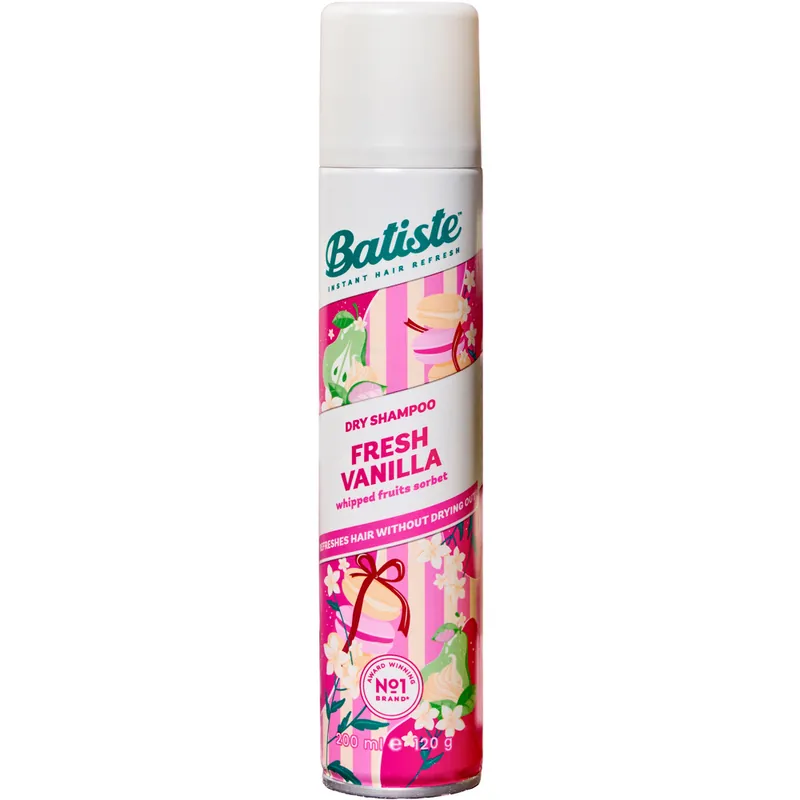 Dry Shampoo Fresh Vanilla Limited Edition, 200ml Vain Tänään