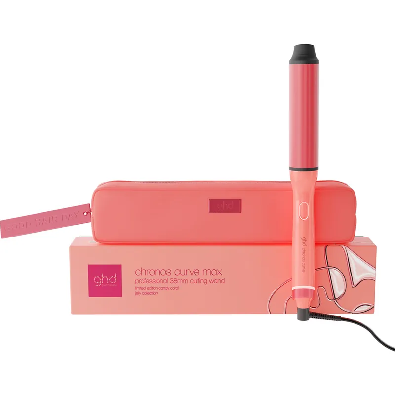 Chronos Curve Max Wand (38mm Barrel) in Candy Coral Limited Edition Uusi Kokoelma