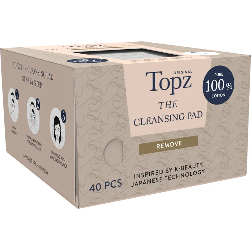 Premium the Cleansing Pads, 40-Pack Halpa