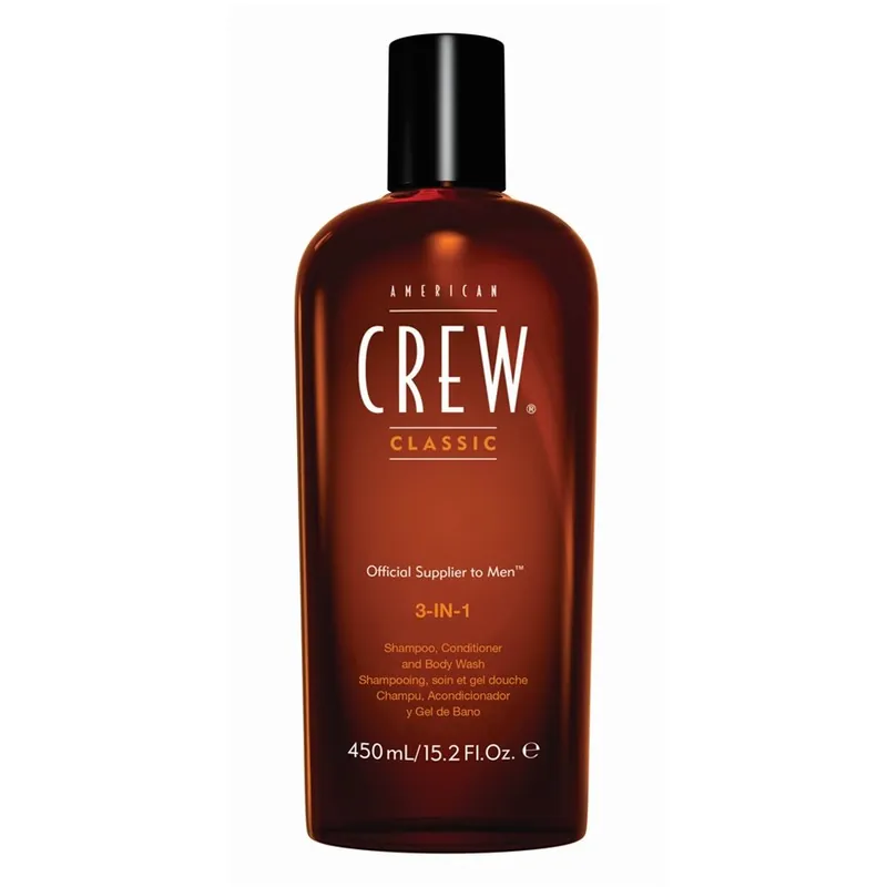 American Crew 3-in-1 Shampoo Vain Rajoitetun Ajan
