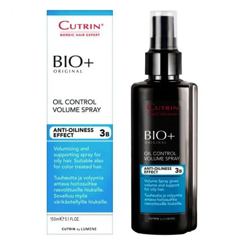 Cutrin Bio+ Oil Control Volume Spray 3B (U) Tilaa Nyt