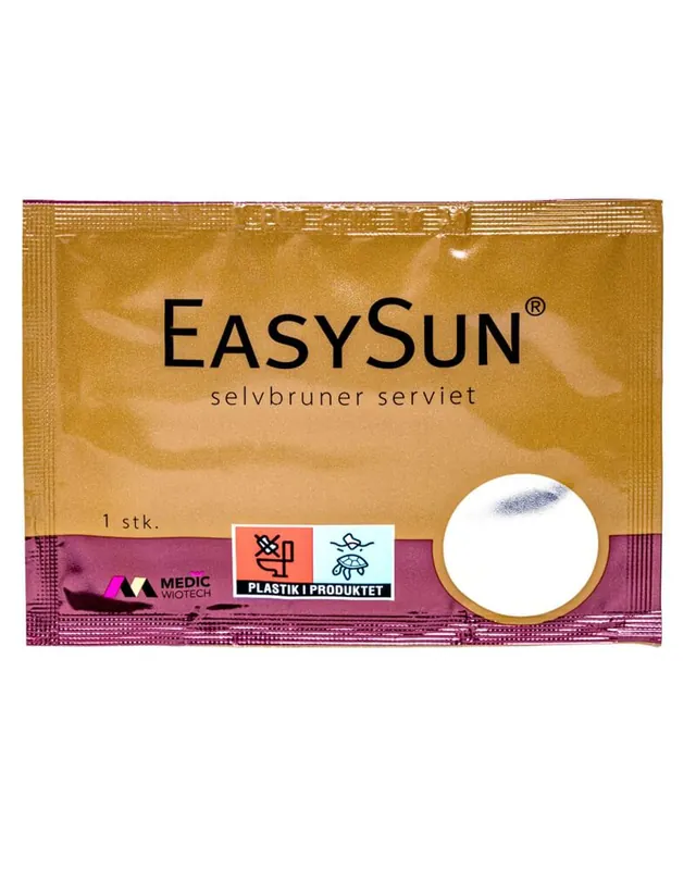 Easy Sun Self Tanning Towelette Pikatoimitus