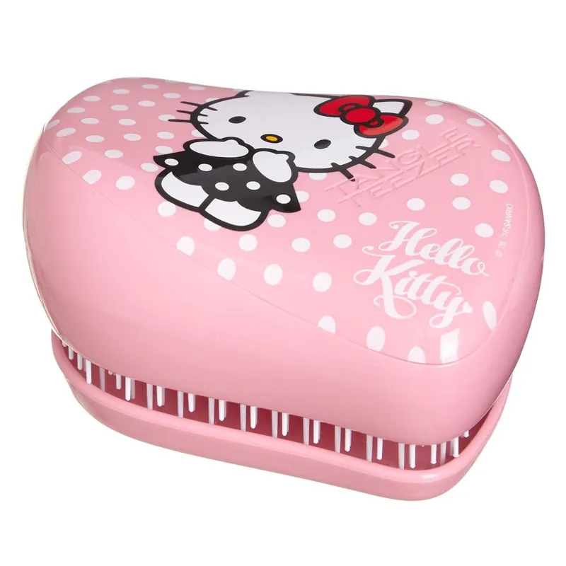 Päivän Tarjous Tangle Teezer Compact Styler - Hello Kitty Pink