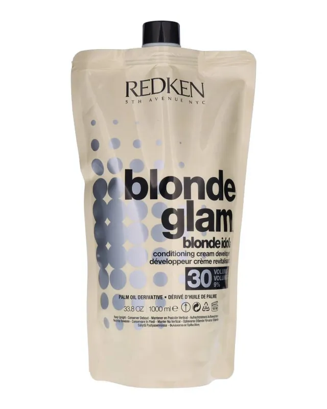 Vain Tänään Redken Blonde Glam - Blonde Idol Conditioning Cream Developer 30 Vol. 9 %
