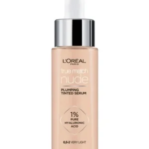 Vain Tänään Loreal L'Oreal Paris True Match Nude Plumping Tinted Serum 0.5-2 Very Light