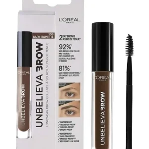 Aito Loreal L'oréal Unbelieva Brow Longwear Brow Gel - 108 Dark Brunette