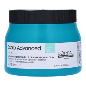 Ajankohtainen Loreal Professionnel Scalp Advanced Anti-Oiliness 2-in-1 Deep Purifier Treatment