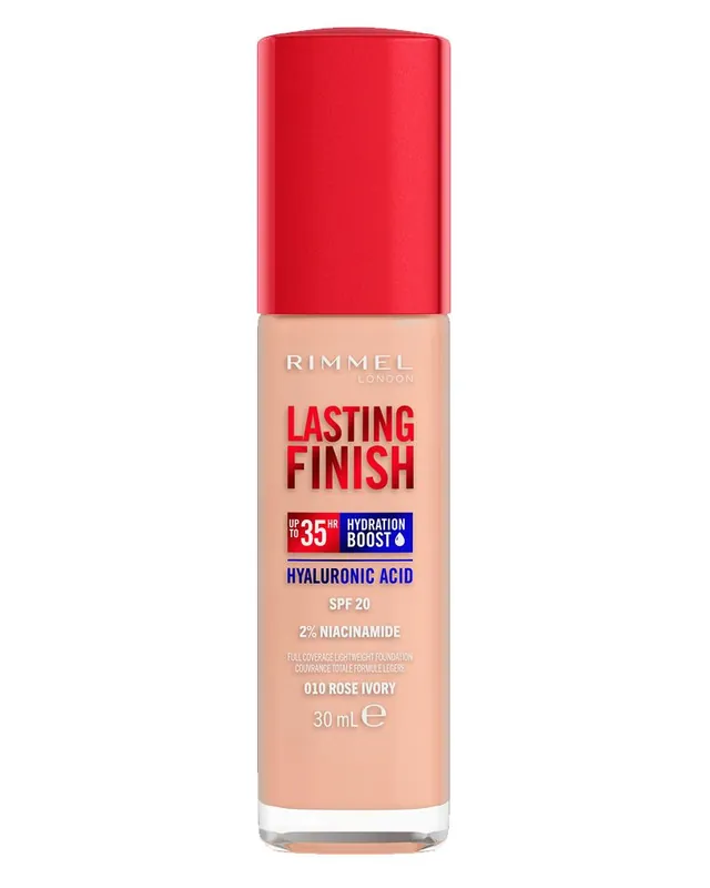 Paras Hinta Rimmel London Lasting Finish Foundation 010 Rose Ivory
