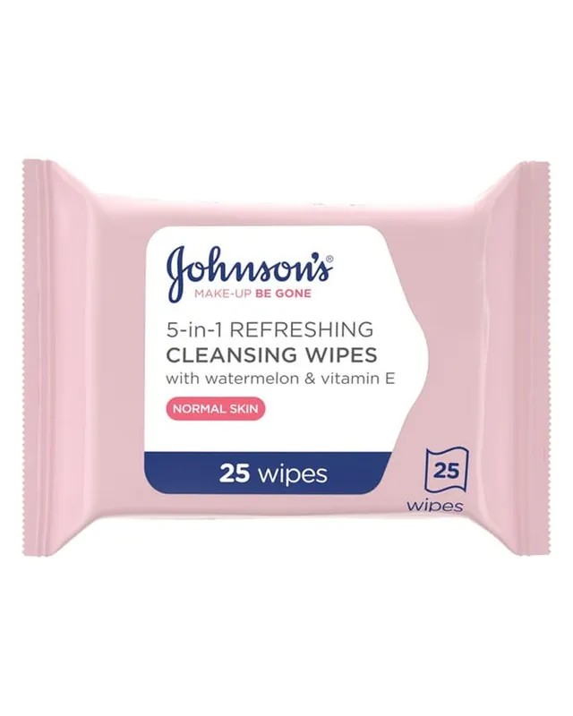 Johnsons Make-Up Be Gone 5-in-1 Refreshing Cleansing Wipes Rajoitettu Tarjous