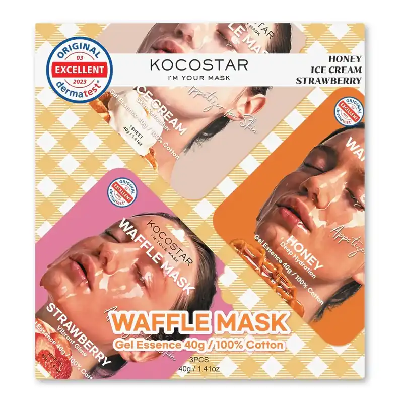 Löytö [Kocostar] Waffle Mask Kit (3pcs)