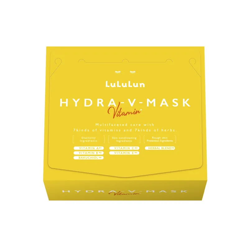 [LuLuLun] Hydra-V Vitamin Facial Mask (28pcs) Älä Missaa