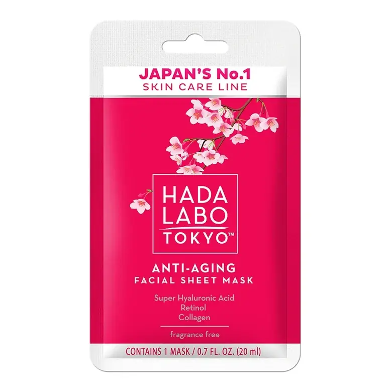 [Hada Labo] Anti-Aging Facial Sheet Mask Tilaa Heti
