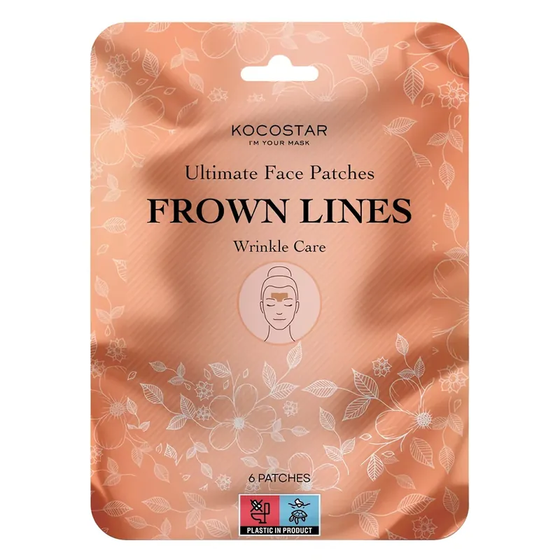 [Kocostar] Ultimate Face Patches - Frown Lines (6pcs) Päivän Tarjous