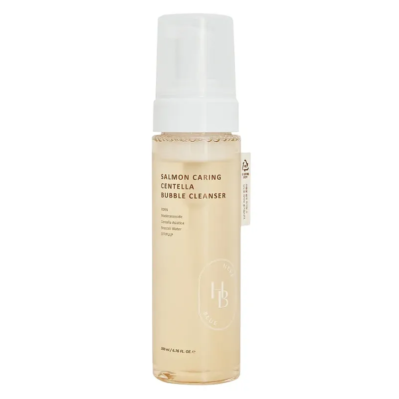 Kuuma Tarjous [HEVEBLUE] Salmon Caring Centella Bubble Cleanser