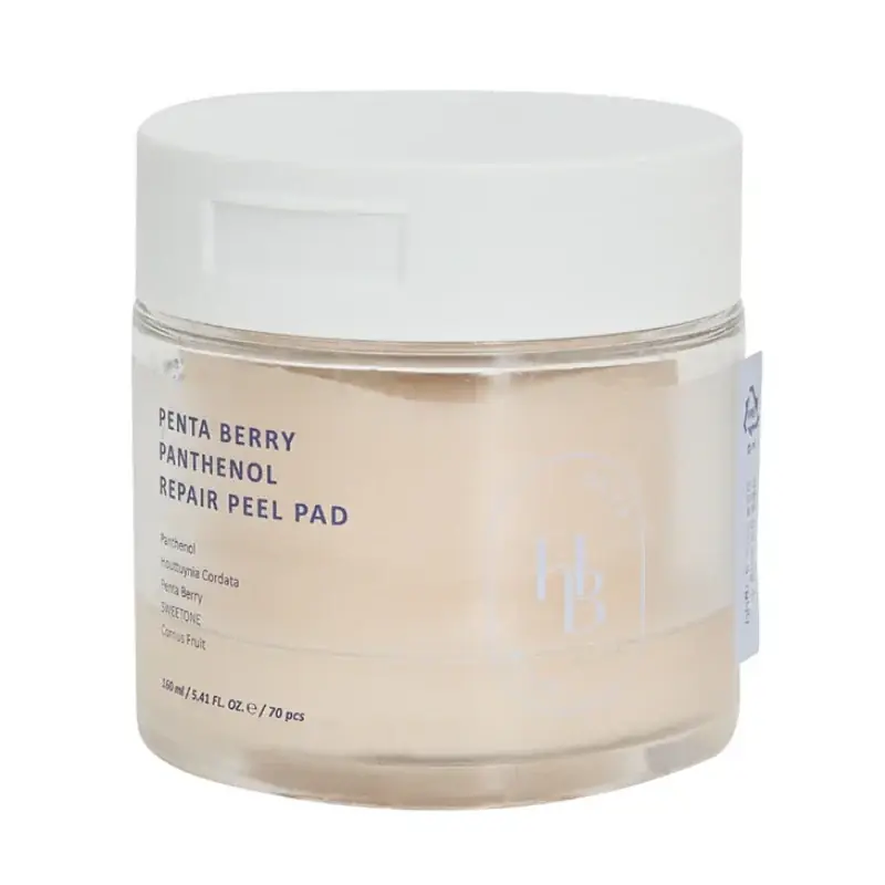 [HEVEBLUE] Penta Berry Panthenol Repair Peel Pad Bestseller