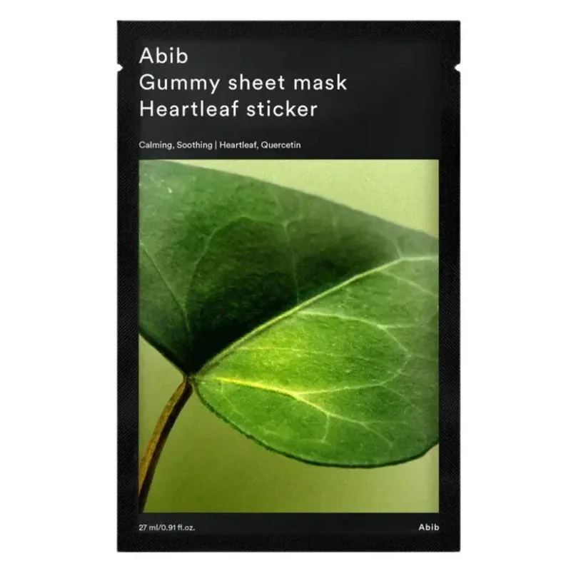 [Abib] Gummy Sheet Mask Heartleaf Sticker Pikatoimitus