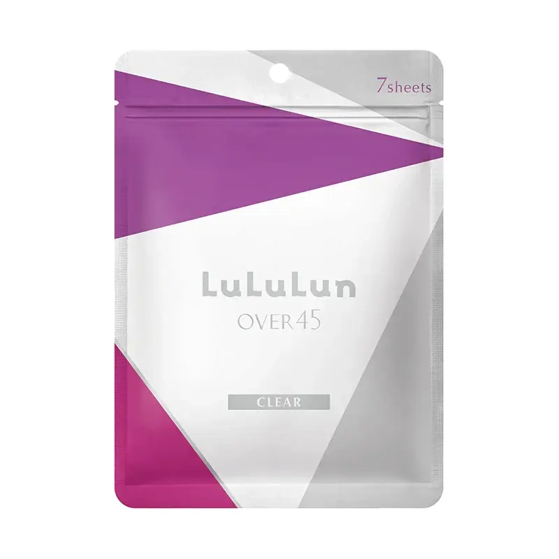 Poisto [LuLuLun] Over 45 CLEAR Sheet Mask (7pcs)