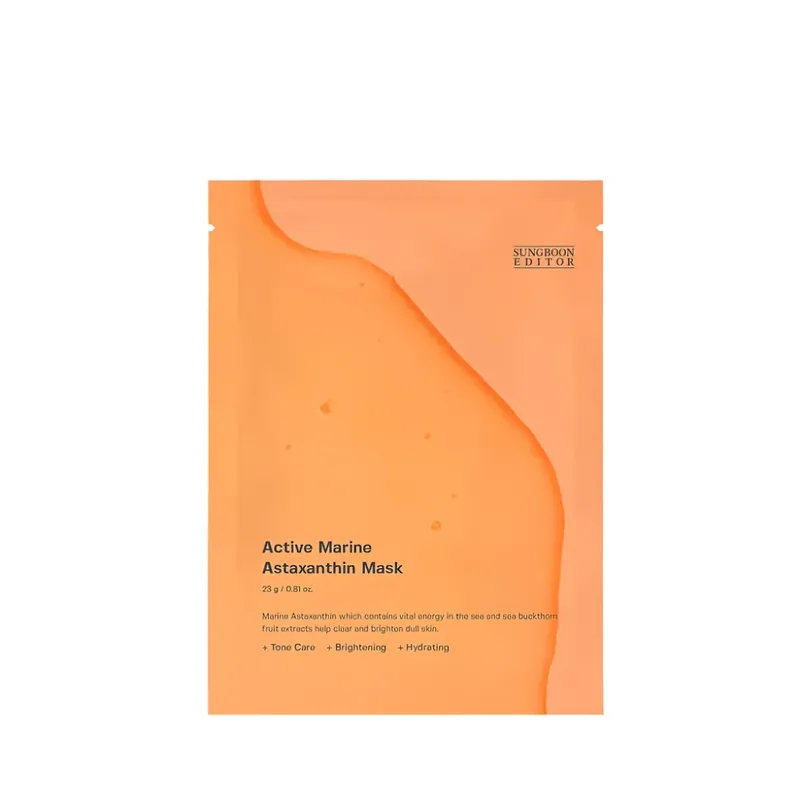 [Sungboon Editor] Active Marine Astaxanthin Mask Tarjous