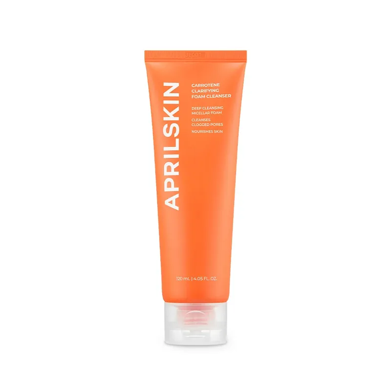 [APRILSKIN] Carrotene Clarifying Foam Cleanser Pakollinen (Must-Have)