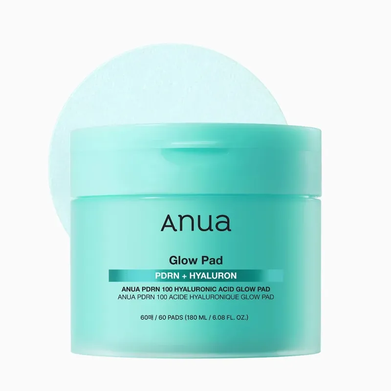 [Anua] PDRN 100 Hyaluronic Acid Glow Pad Ilmainen Palautus