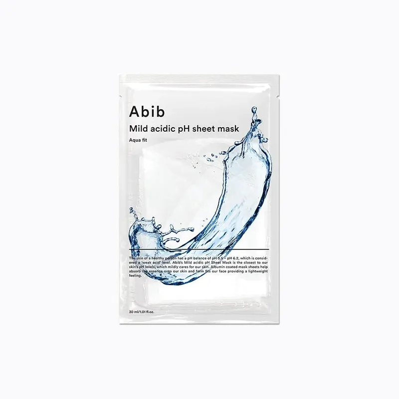 [Abib] Mild Acidic pH Sheet Mask Aqua Fit Lähetetään Heti