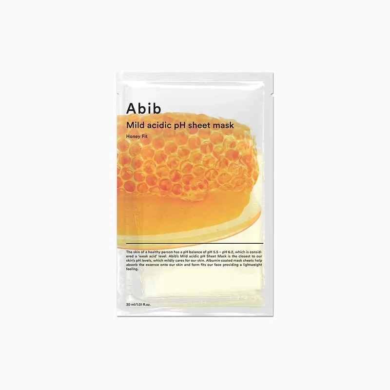 [Abib] Mild Acidic pH Sheet Mask Honey Fit Kuuma Tarjous