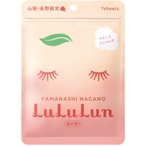 Suosittu [LuLuLun] Premium Sheet Mask Yamanashi Peach (7pcs)