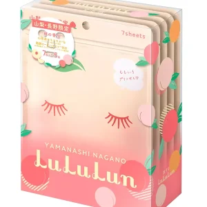 [LuLuLun] Premium Sheet Mask Yamanashi Peach (7pcs x 5ea) Löytö