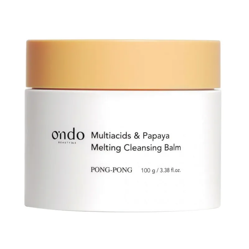 Uutuus [Ondo Beauty 36.5] Multiacids & Papaya Melting Cleansing Balm PONG-PONG