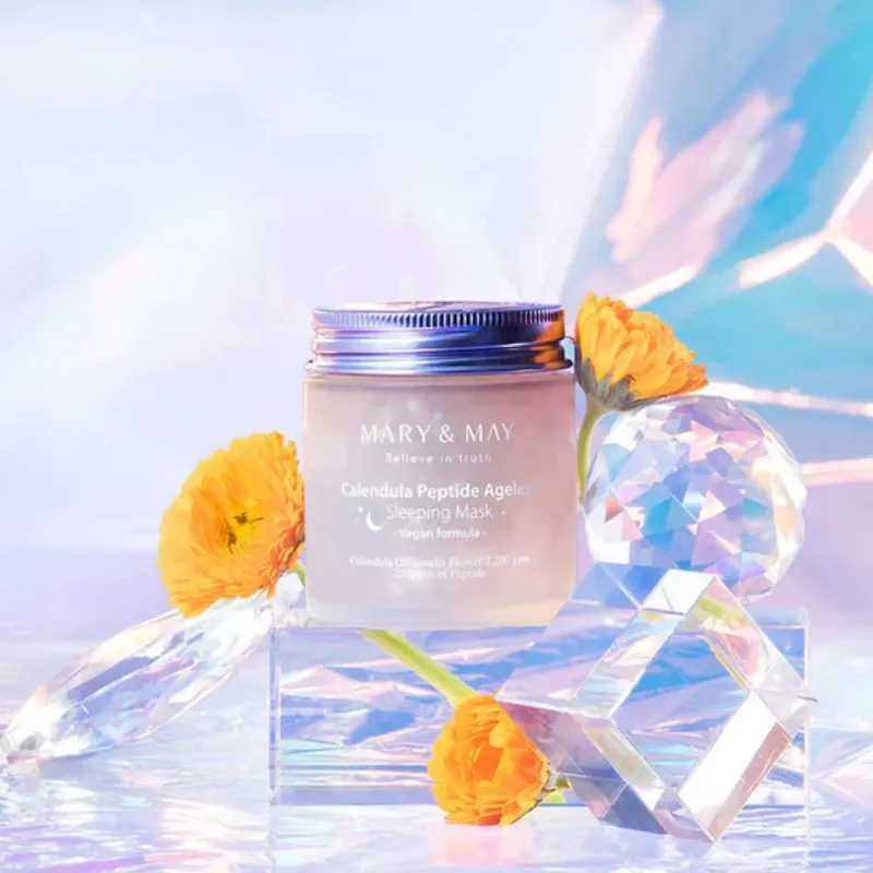 [Mary&May] Calendula Peptide Ageless Sleeping Mask Löytö