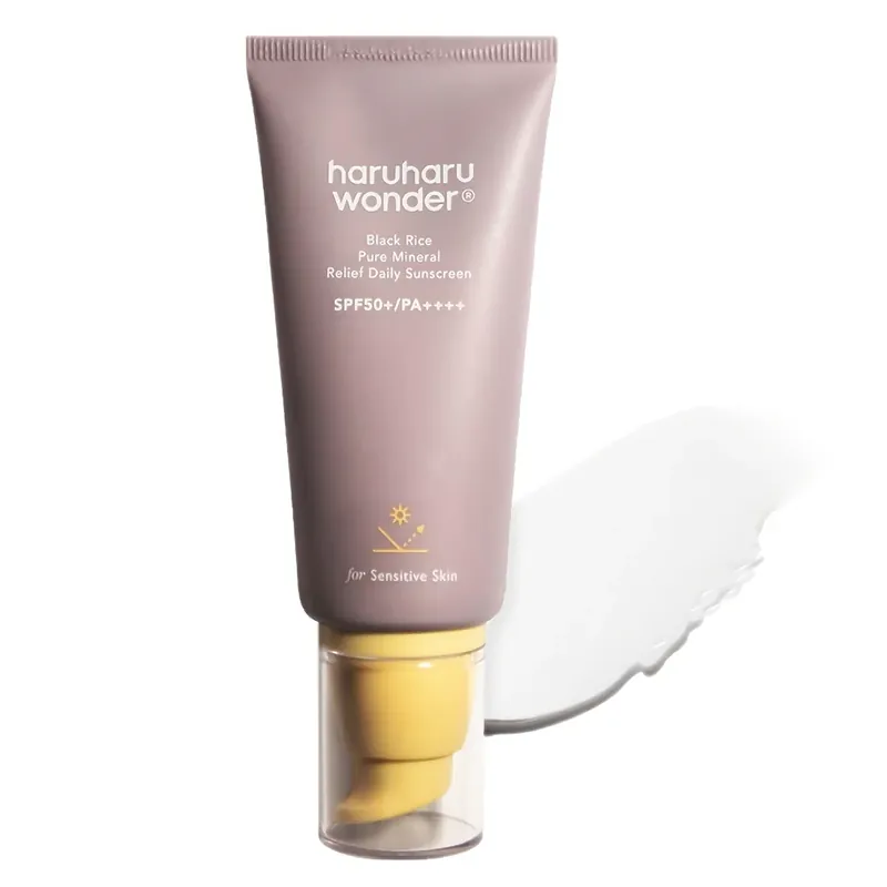 [Haruharu Wonder] Black Rice Pure Mineral Relief Daily Sunscreen Halpa Hinta