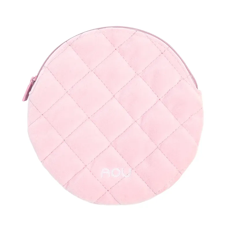[AOU] Quilted Velvet Pouch Heti Saatavilla
