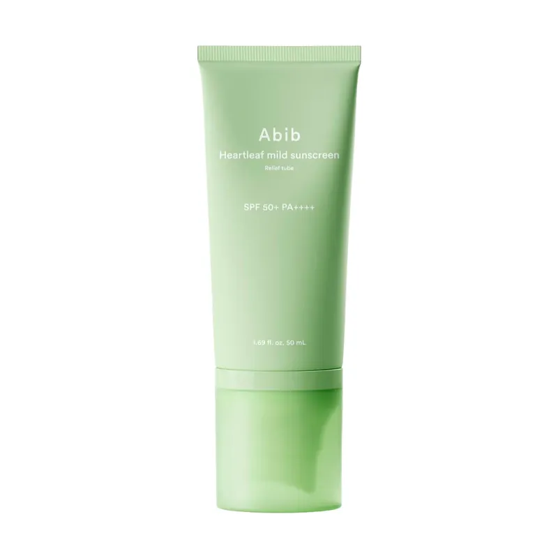 Edullinen [Abib] Heartleaf Mild Sunscreen Relief Tube