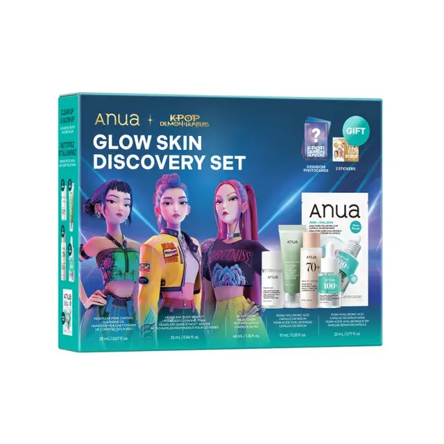 [Anua] Glow Skin Discovery Set (KPop Demon Hunters Edition) Sertifioitu