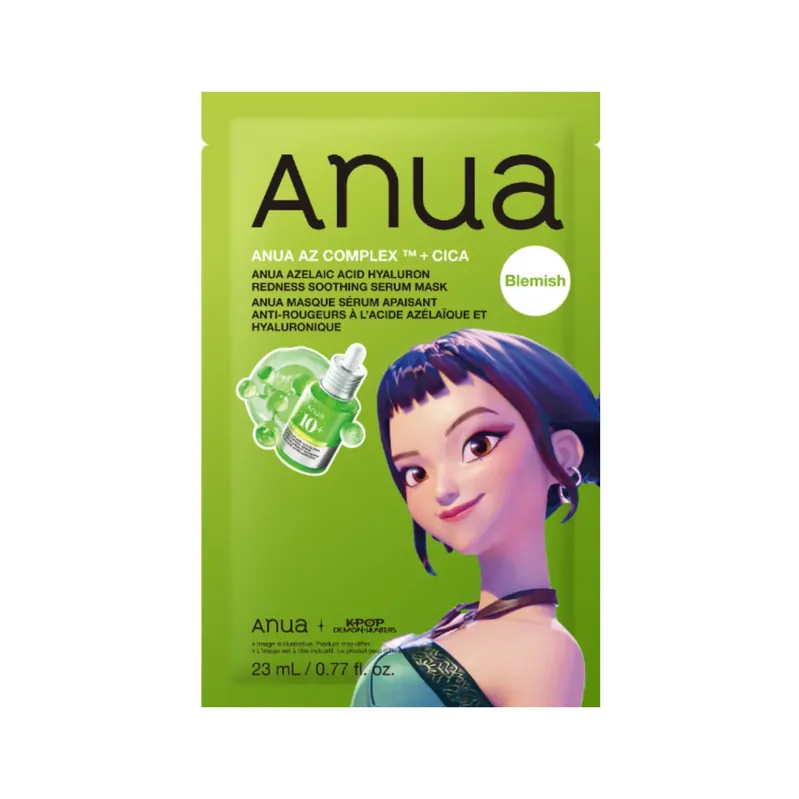 [Anua] Azelaic Acid Hyaluron Redness Soothing Serum Mask (KPop Demon Hunters Edition) Viikonlopputarjous