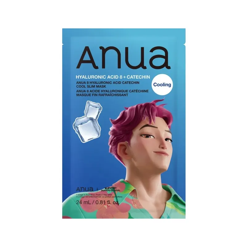 [Anua] 8 Hyaluronic Acid Catechin Cool Slim Mask (KPop Demon Hunters Edition) Rajoitettu Tarjous