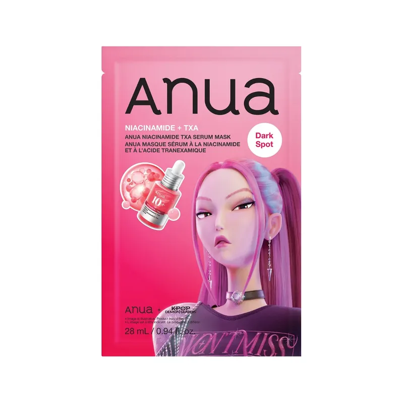 Viikonlopputarjous [Anua] Niacinamide TXA Serum Mask (KPop Demon Hunters Edition)