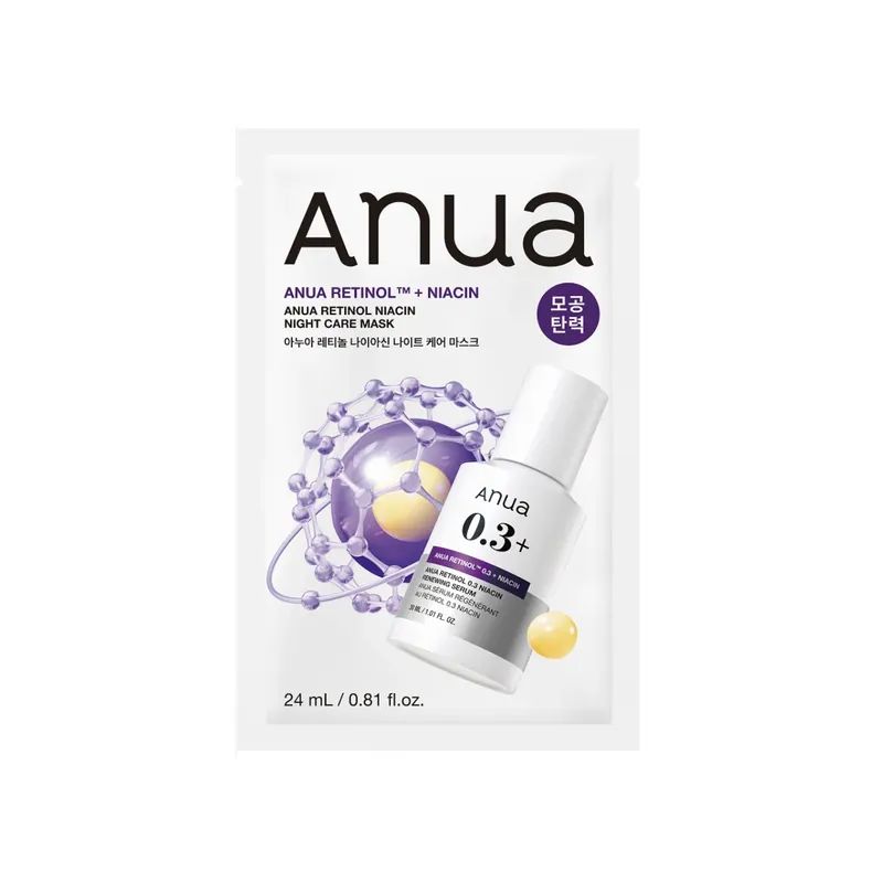 Viikonlopputarjous [Anua] Retinol Niacin Night Care Mask