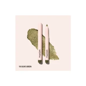 MOIRA At Glance Stick Shadow 018 Olive Green Viimeinen Mahdollisuus