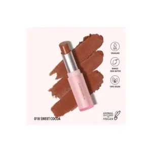 MOIRA Signature Lipstick 018 Sweet Cocoa Uutuus