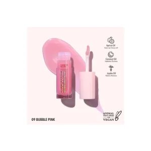 Alennettu Hinta MOIRA Glow Getter Hydrating Oil 009 Bubble Pink