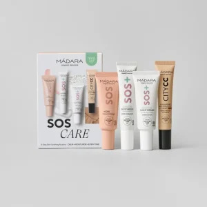 SETS SOS Care 4-Step Skin-Soothing Routine Set: Light Heti Saatavilla